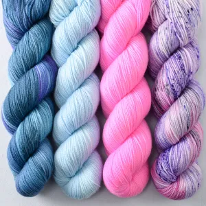 After All, Calming Aura, Cosmic Dust, Purple Mountains - Yummy 2-Ply Quartet - Babette