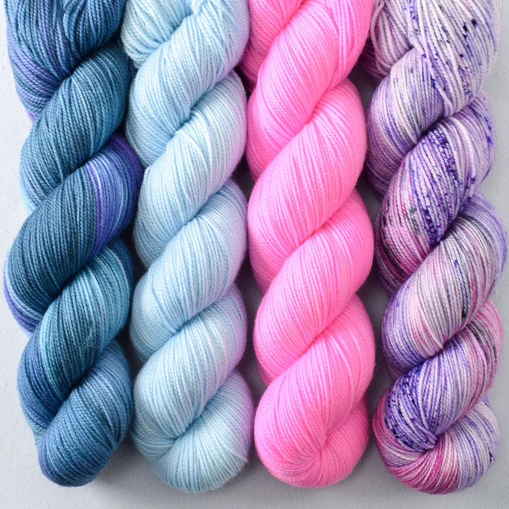 After All, Calming Aura, Cosmic Dust, Purple Mountains - Yummy 2-Ply Quartet - Babette