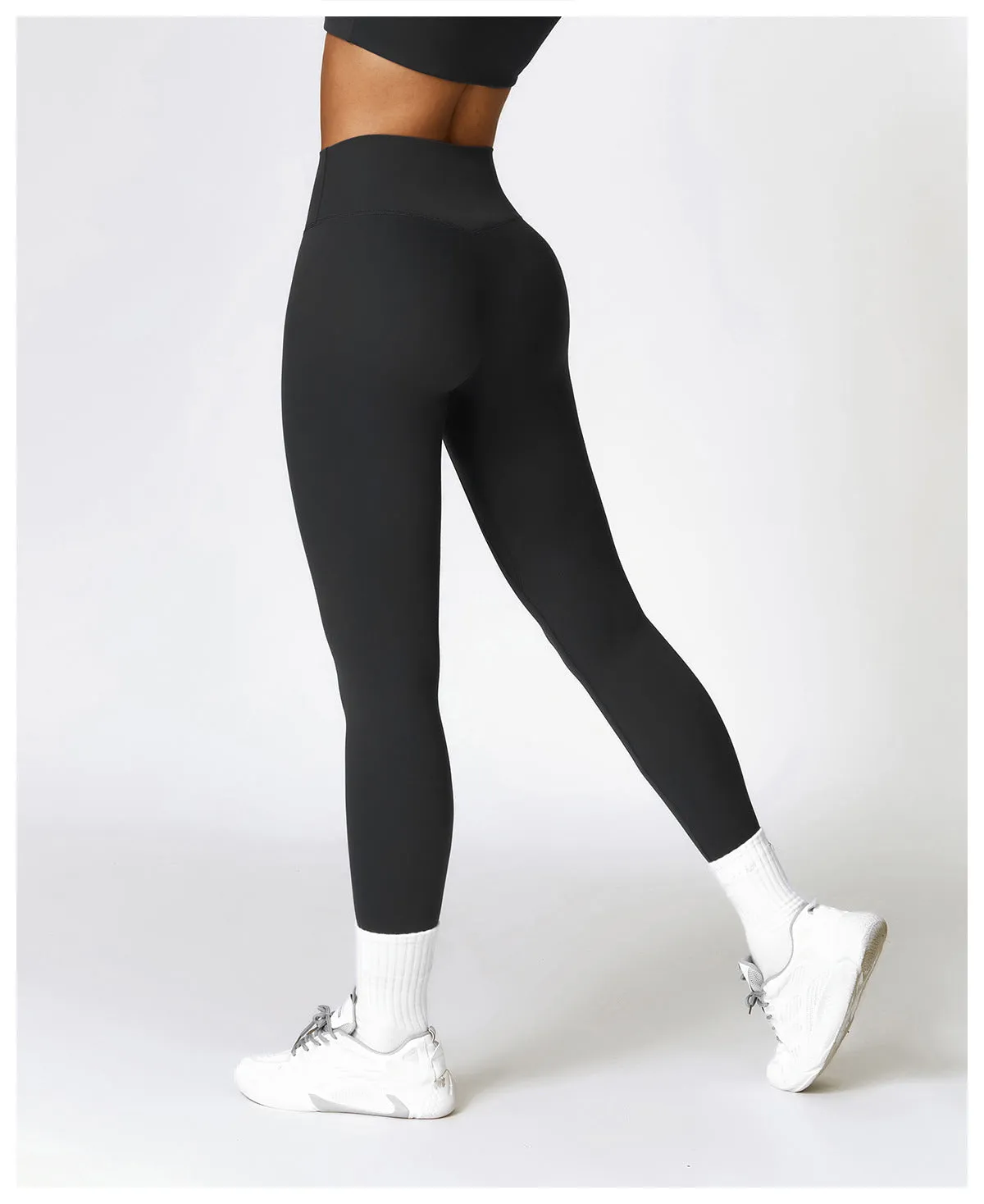 Brushed High-Waist Sculpting Yoga Leggings