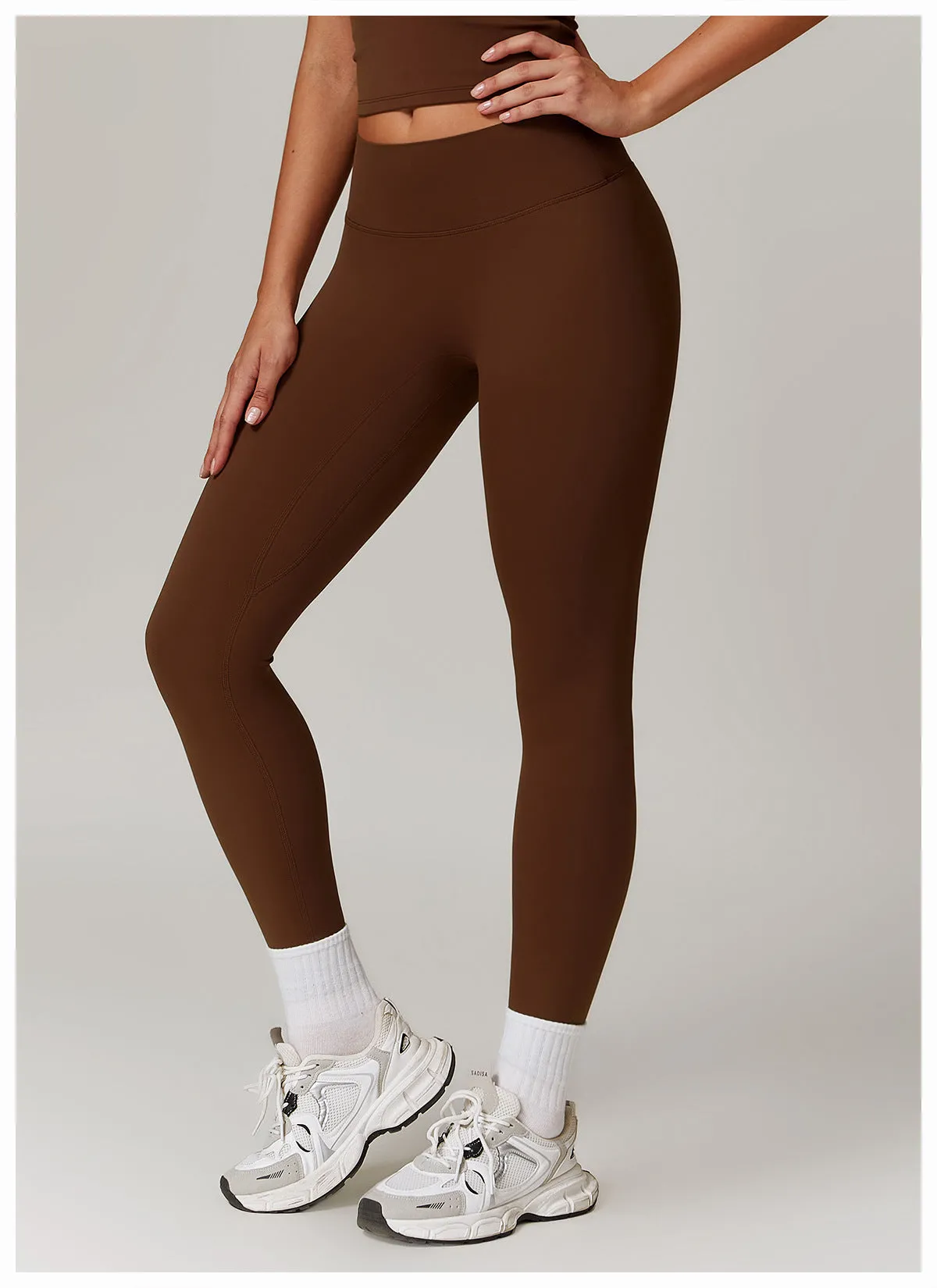 Brushed High-Waist Sculpting Yoga Leggings