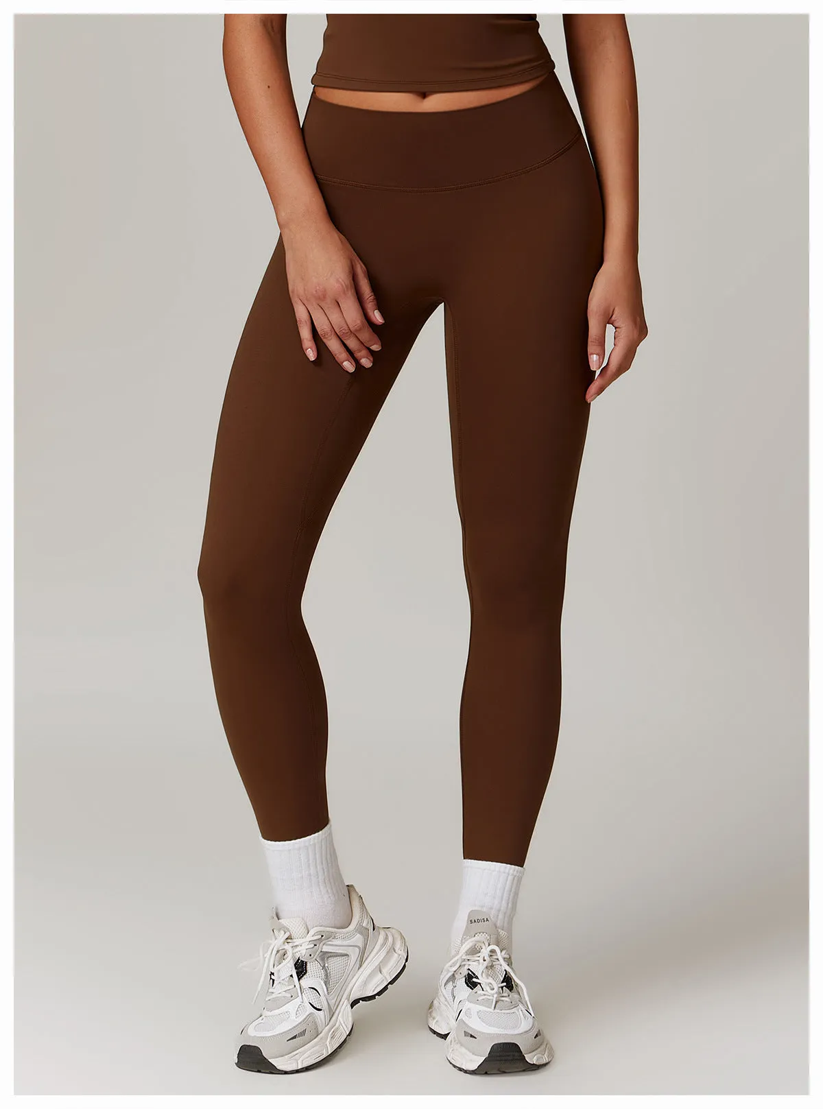Brushed High-Waist Sculpting Yoga Leggings