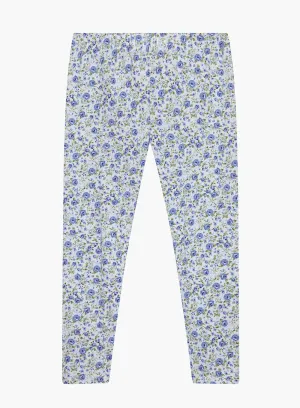 Catherine Leggings in Blue Rose