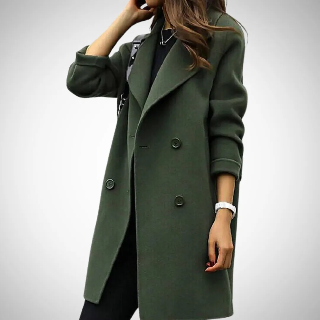 Elegance Double-Breasted Coat