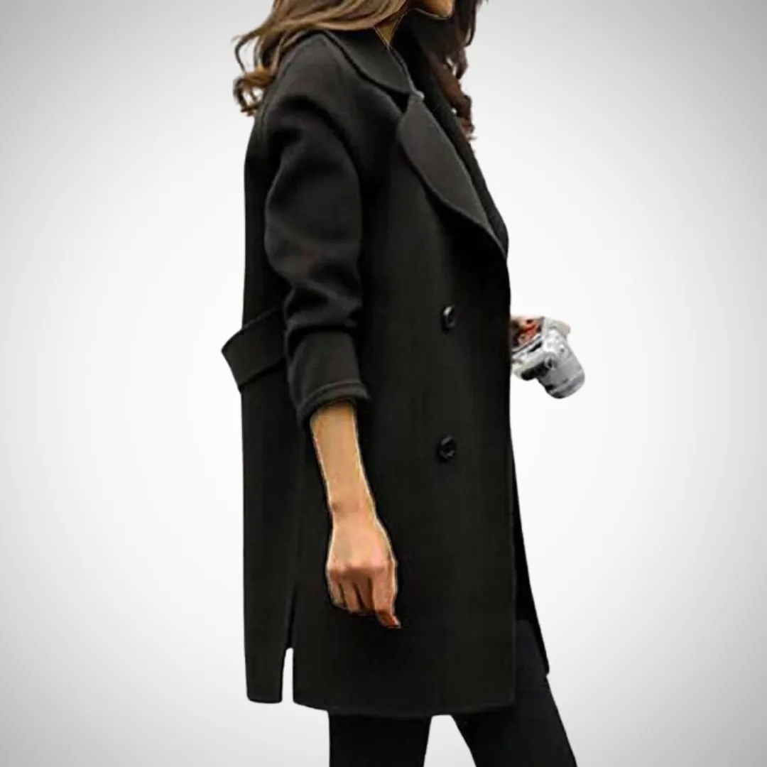 Elegance Double-Breasted Coat