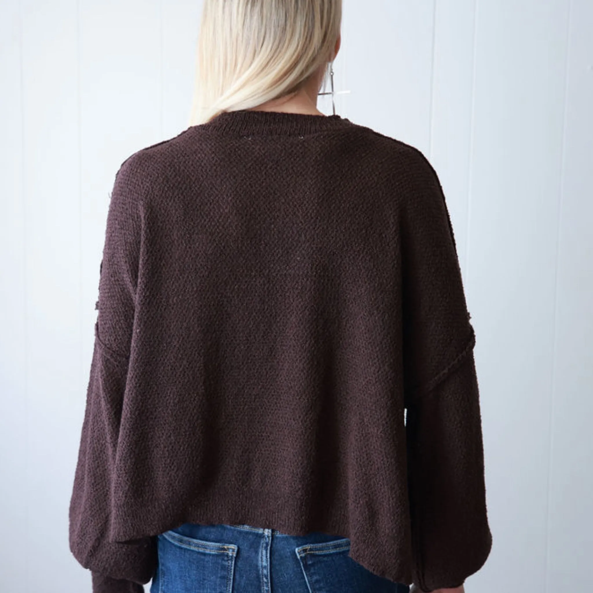 Ember Cropped Lightweight Sweater