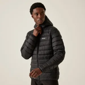 Regatta Men's Hooded Marizion Baffled Jacket Black