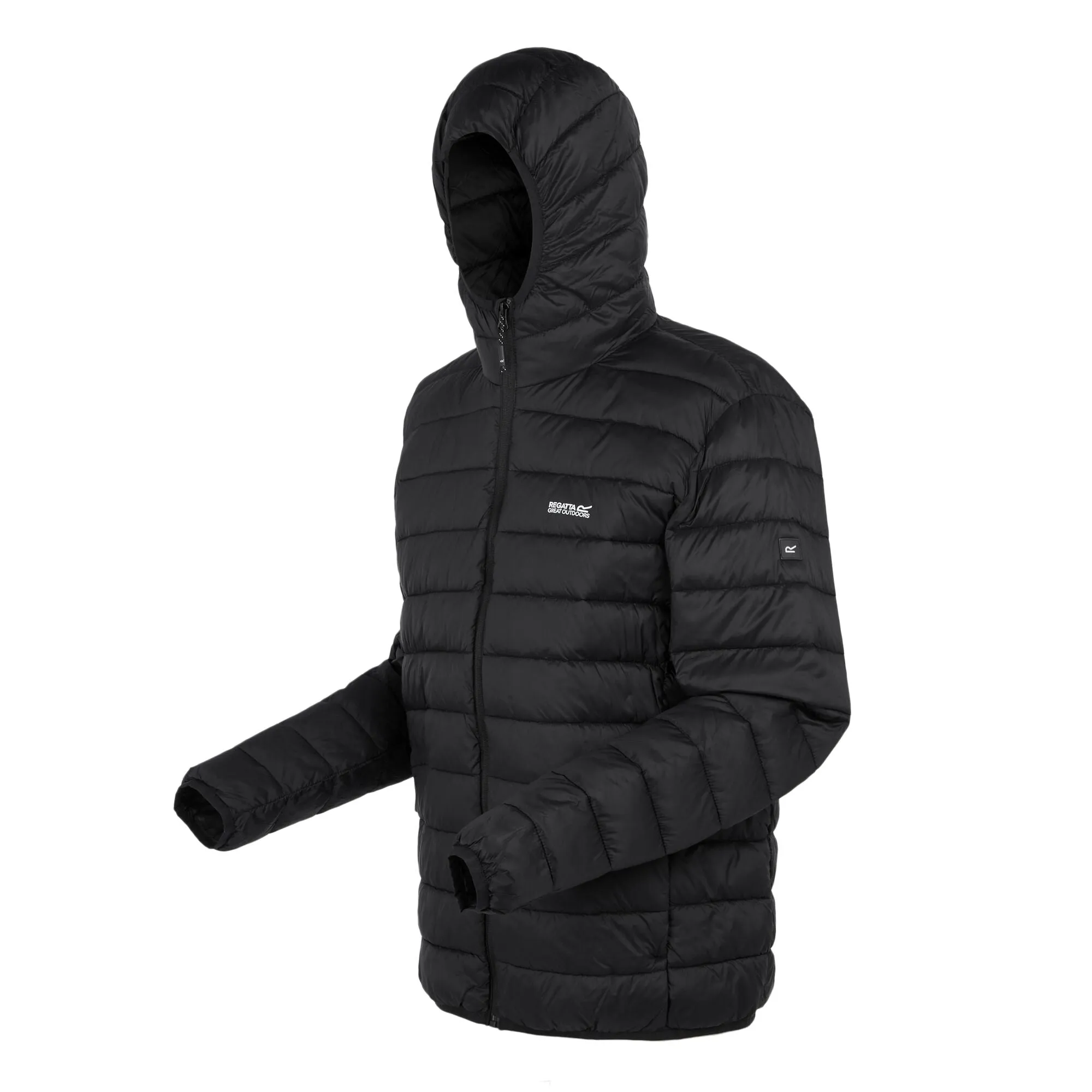 Regatta Men's Hooded Marizion Baffled Jacket Black